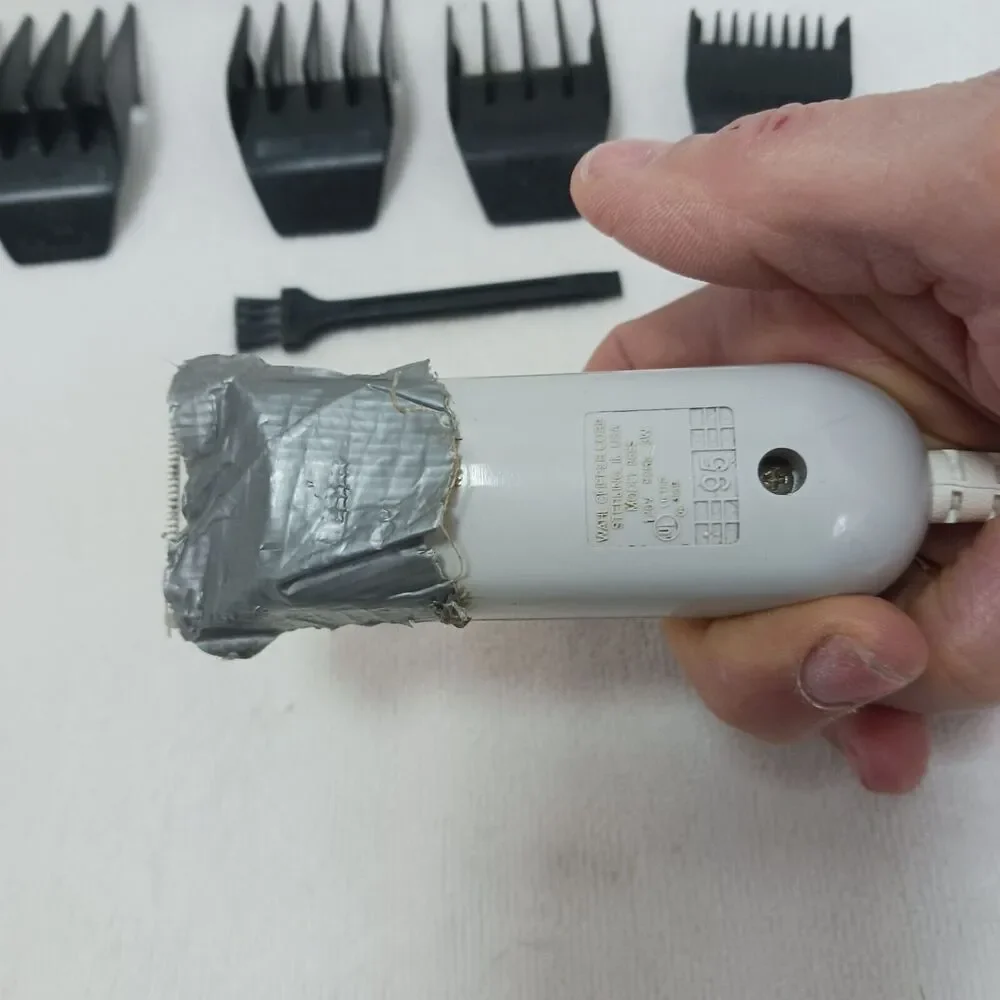 Wahl‎ Sterling Bullet Hair Trimmer 4 Attachments Cleaning Brush works EXCELLENT!